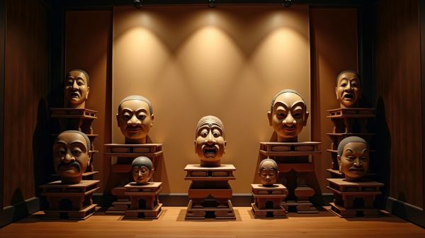 Découvrez l'art et la culture des masques japonais