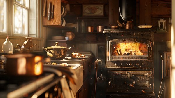 Découvrez les avantages d'une cuisinière à bois pour votre maison