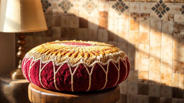 Liste des prix des poufs marocains faits main et leur qualité