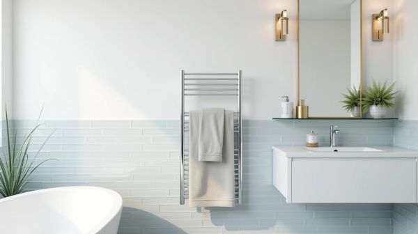 Optimisez votre salle de bain avec un porte serviette fonctionnel